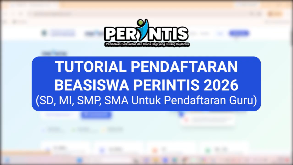 Video Tutorial SD, MI, SMP, SMA untuk Pendaftar Guru